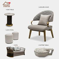 Fauteuil en cuir italien moderne de luxe, structure en bois massif, cuir véritable écologique, ensemble de fauteuils de salon et de chambre à coucher