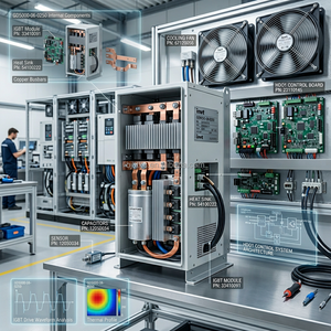 GD5000-06-0250/GD5000 6kv/10kVe IP65 VFD Power Unit ชุดควบคุมความเร็วแบบแปลงความถี่ ยี่ห้อใหม่เอี่ยม - Product Image 1