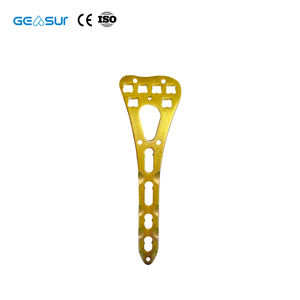 Geasure Titanium Legering Distale <span class=keywords><strong>Radius</strong></span> Volar Vergrendelplaat Anatomisch Orthopedisch Implantaat voor Botbreukfixatie Klasse III - Product Image 3