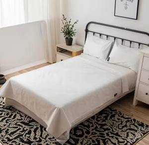 <span class=keywords><strong>Gaz</strong></span> broyé antibactérien antistatique 5% fibre d'argent 95% <span class=keywords><strong>drap</strong></span> <span class=keywords><strong>de</strong></span> lit conducteur en <span class=keywords><strong>coton</strong></span> organique - Product Image 2