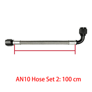 Kit de raccords de tuyaux de carburant à sertir AN3 AN4 AN6 AN8 AN10 AN12 AN16 AN20 en acier inoxydable tressé PTFE pour performance automobile - Product Image 3