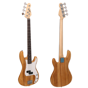 Guitare basse électrique 4 cordes personnalisée en gros 20 frettes finition brillante pour débutants et <span class=keywords><strong>musiciens</strong></span> - Product Image 2