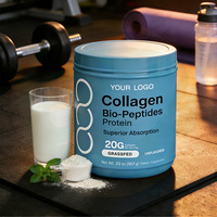 Poudre de collagène OEM à base de plantes chinoises, suppléments pour la peau, collagène hydrolysé, poudre de protéines bio-peptides pour la santé et la beauté
