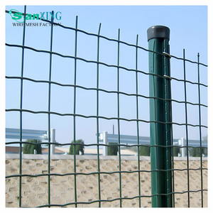 Outdoor Garden Security Fence Welded Wire Roll with Green PVC Coating - Product Image 2