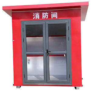 Mini Estación de Bomberos de Acero Inoxidable Personalizable para Propiedades Comunitarias, Unidades de Fábrica, Equipo de Extinción de Incendios Duradero - Product Image 1