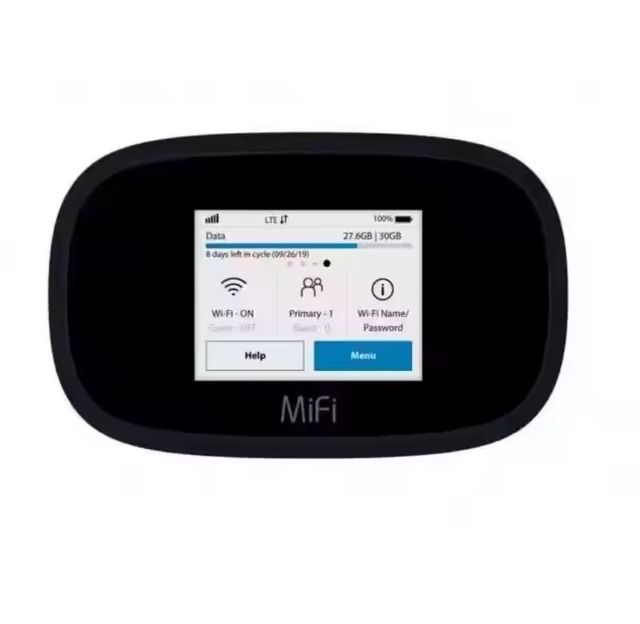 Unlocked Inseego MiFi 8000 4G LTE Global Mobile Hotspot WiFi 5-2.4 Color Display Highspeed WiFi Pocket Hotspot US Version Router