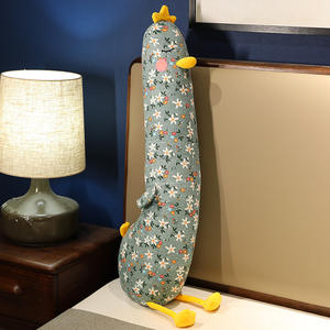 Dessin animé mignon fleur Super doux en peluche canard Long oreiller pour unisexe lit dormir côté sommeil soulagement du Stress - Product Image 1