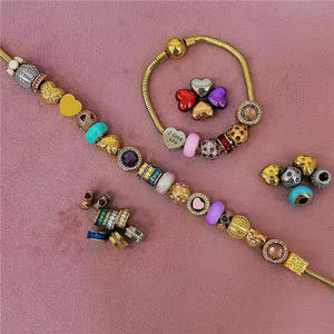 Collar de acero inoxidable chapado en oro de 18k para mujer, conjunto <span class=keywords><strong>africano</strong></span> de cuentas, joyería, venta al por mayor - Product Image 6