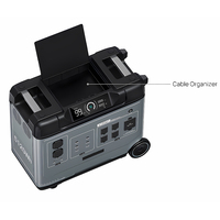 Portable 500W 3000W Station d'alimentation au Lithium MPPT Banque d'alimentation de secours d'urgence pour Camping Randonnée Pêche Aventures en plein air