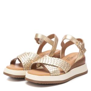 Sandalo con Zeppa da Donna Carmela Oro 161391 Stile Platform - Product Image 4