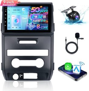 Android 13 Xe Stereo 8 Core 6 + 128G Đơn Vị Đầu Với GPS Navigation Carplay Android Tự Động Màn Hình Cảm Ứng Cho Ford Mustang 2015-2021 - Product Image 1