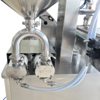 Machines de remplissage automatiques Machine de remplissage de liquide pour bouteilles de parfum de 30ml 50ml 100ml Machine de remplissage et de capsulage de bouteilles en plastique en verre