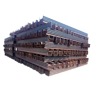 China biggest cold rolled and hot rolled steel sheet pile supplier