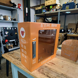 Xinzheng Botiquín de primeros auxilios para exteriores AED Gabinete de pared con alarma Desfibrilador DE EMERGENCIA Caja de control Caja de almacenamiento Caja de desfibrilador - Product Image 2