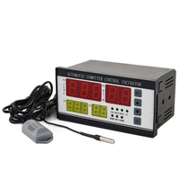 Contrôleur d'incubateur d'œufs numérique XM-18, thermostat multifonctionnel, contrôle hygrostatique avec sonde de température et d'humidité