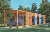 Prefabricadas Hogar One Bedroom Resort House Granny Flat Australian Tiny Home Kit Tiny Holiday Houses Rustic Cabin
