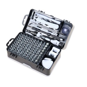 Juego de Destornilladores 115 en 1, Puntas y Vasos con Magnetismo Fuerte, Alta Dureza, Multifuncional, Multiusos, Kit de Herramientas para Desmontaje de Computadoras - Product Image 4