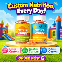 Gummies Énergétiques Naturels de Haute Qualité OEM à Marque Privée avec Soutien Quotidien pour la Vitalité des Enfants