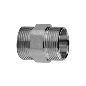 Connettore Doppio Cromato da 1/2 Pollice per Tubi, Raccordo Idraulico - Product Image 1