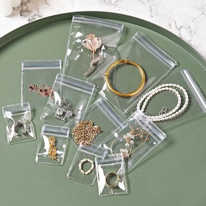 Bolsas Transparentes de PVC con Cierre Hermético <span class=keywords><strong>para</strong></span> Almacenamiento de Joyas, Gruesas, a Prueba de Humedad, <span class=keywords><strong>para</strong></span> Pulseras, <span class=keywords><strong>Accesorios</strong></span>, Gafas - Product Image 3