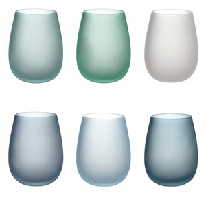 ชุดแก้วน้ำ HAPPY HOUR 6 ใบ รุ่น FROSTED OCEAN - Product Image 1