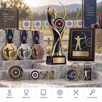 Récompenses personnalisées pour tournois de tir à l'arc, articles promotionnels personnalisés pour clubs, fournisseur OEM pour clubs sportifs, associations et organisateurs d'événements