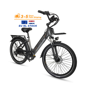 Vélo de ville électrique rapide OUXI V10 250W 36V 24 pouces double suspension E-Mtb pour hommes femmes pour route de montagne - Product Image 2
