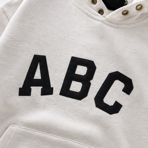 <span class=keywords><strong>Sudadera</strong></span> con Capucha 100% Algodón para Hombre, Estilo Urbano, con Estampado <span class=keywords><strong>FOG</strong></span> y Letras ABC, Talla Grande - Product Image 2