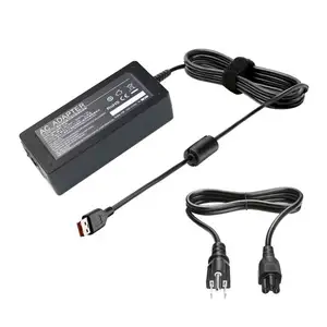 Adattatore per caricabatterie portatile 45W 20V 2.25A USB PIN per Lenovo IdeaPad S21E G40 G50 Yoga ADLX45NCC2A Flex 10 11 Helix X1