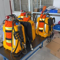 Système de lutte contre l'incendie à mousse d'air de type sac à dos ZHONGSU avec dispositif respiratoire SCBA intégré pour la sécurité des pompiers professionnels