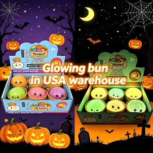 Jouets anti-stress mystère à presser en forme de boulette lumineuse et scintillante colorée, en provenance de notre entrepôt aux États-Unis pour Halloween - Product Image 1