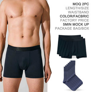 Offre Spéciale Ethikaes Boxer pour hommes Marque de créateur américaine Plus Size Mid-Rise Sport Slip Respirant Imprimé Graphique - Product Image 3