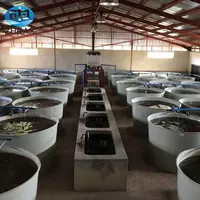Pabrik Cina Kustom Kualitas Tinggi Sistem Ras Dalam Ruangan untuk Pertanian Ikan Udang
