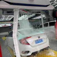 Machine de lavage de voitures électrique entièrement automatique sans contact 360° pour stations-service et parkings, système de nettoyage de véhicules haute efficacité