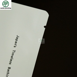 ถุงซีลสูญญากาศแบบปากแบนสำหรับใส่ผลิตภัณฑ์ดูแลผิวสไตล์ Ins แบบเรียบง่าย ถุงพลาสติกปิดผนึกสามด้าน ป้องกันแสง ทำจากอะลูมิเนียมบริสุทธิ์ - Product Image 5