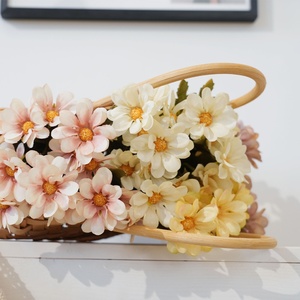 Bouquet de marguerites et tournesols artificiels rustiques français, ensemble de fleurs réalistes pour chambre à coucher, table de chevet, comptoir de cuisine - Product Image 4