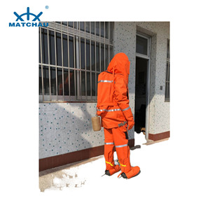 Огнестойкий костюм пожарного MATCHAU <span class=keywords><strong>MED</strong></span>, одобренный EN469, из арамида, с сертификатом CE - Product Image 5