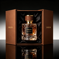 Flacon pulvérisateur de parfum vide en gros avec coffret cadeau de luxe 30ml 50ml 100ml, emballage en verre personnalisé avec logo, coffret cadeau de parfum