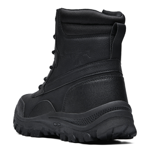 SFB93 Chaussures de randonnée imperméables pour hommes, couleur désert, mi-mollet, avec semelle en caoutchouc antidérapante, bottes confortables pour sentiers accidentés - Product Image 3