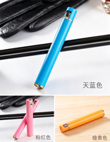 Briquet USB rechargeable coupe-vent spécial voyage en extérieur, directement de l'usine, pour la production d'emblèmes personnalisés