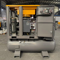 Compresseur d'air à vis quatre-en-un avec sécheur d'air, réservoir d'air et filtre 7.5kw 11kw 15kw 22kw 30kw 10hp 15hp 20hp 30hp 7/8/10/12bar 16bar