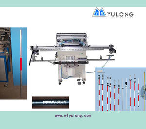 Máquina de Serigrafía Semiautomática YULONG YLS-150TG para Cañas de Pescar, Impresora de Tubos, Certificación CE, 1 Año de Garantía, <span class=keywords><strong>Neumática</strong></span> - Product Image 2