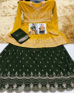 Ropa y accesorios Ropa étnica Traje Sharara para mujer Fiesta de bodas y ropa al aire libre a precio mayorista - Product Image 5