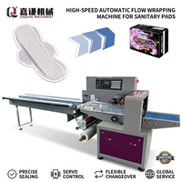Machine d'emballage de mouchoirs en papier de poche à succès, type oreiller, pour serviettes hygiéniques, tampons et articles sanitaires en plastique et papier