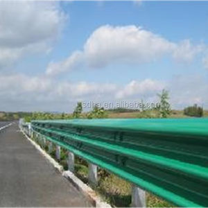 EN1317 Acero galvanizado de alta resistencia Vehículo de autopista Seguridad vial W Beam <span class=keywords><strong>Guardrail</strong></span> Barreras de tráfico Precio para entrada de carretera - Product Image 4