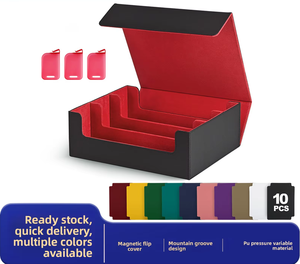 Boîte de rangement pour cartes à collectionner en plastique à grande capacité, 3 niveaux, haute résistance, vente en gros d'usine - Product Image 5