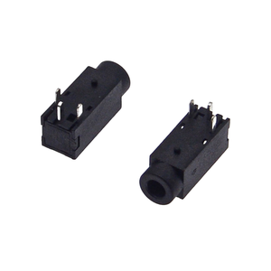 PJ-212 Conector Multifunción de 2.5mm, Compatible con Audio/Alimentación/Video, Resistente a Altas Temperaturas y Ecológico (RoHS) - Product Image 1