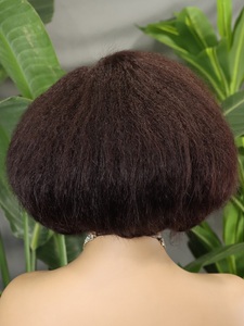 FH 5x5 Lace Front C Type Raw Human Hair <b>Short</b> Bob Glueless Afro Kinky Straight <b>Short</b> <b>Wig</b> Human Hair - Product Image 5