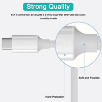 Cable USB C a USB Tipo C con Certificación E-mark, PD, 1M 1.5M 2M 27W 65W 100W 240W, 5A, Carga Rápida para Macbook, iPad Pro, Samsung USB-C