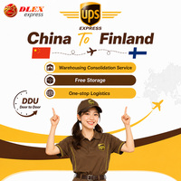 Agent fiable UPS Express Freight Forwarder Yiwu Chine vers Finlande DDU Service de livraison porte-à-porte et dropshipping